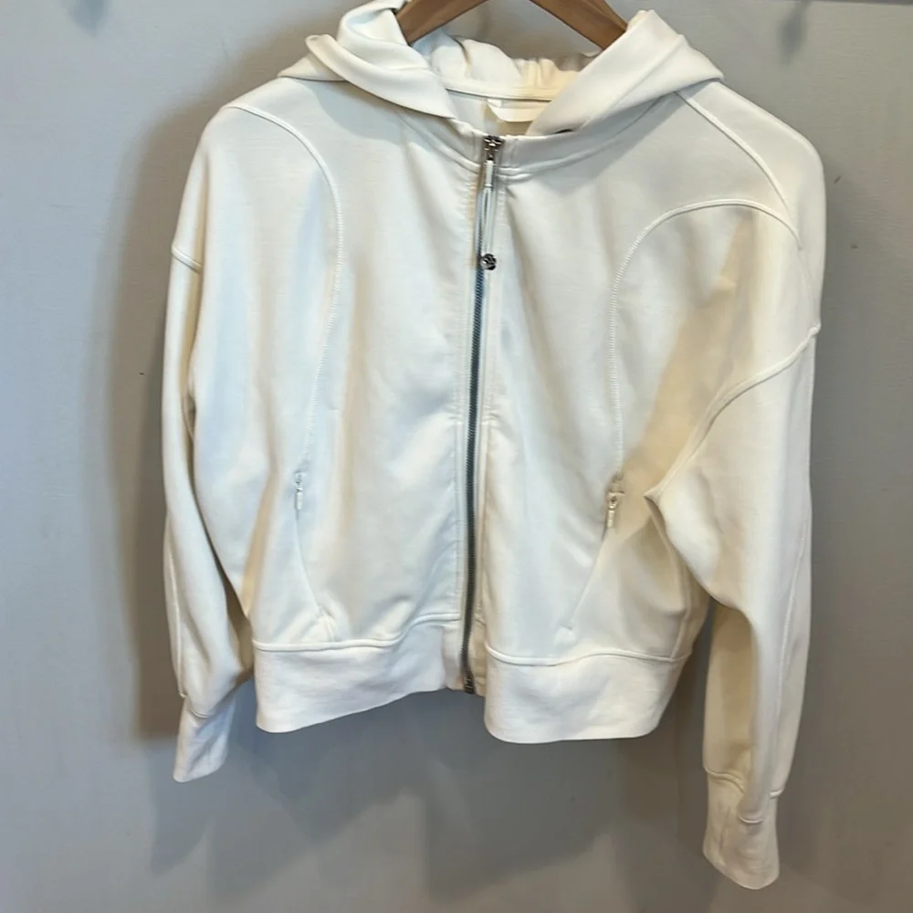 Lululemon‎ Softstreme Pocketed Hoodie Lemon Sorbet Size 4